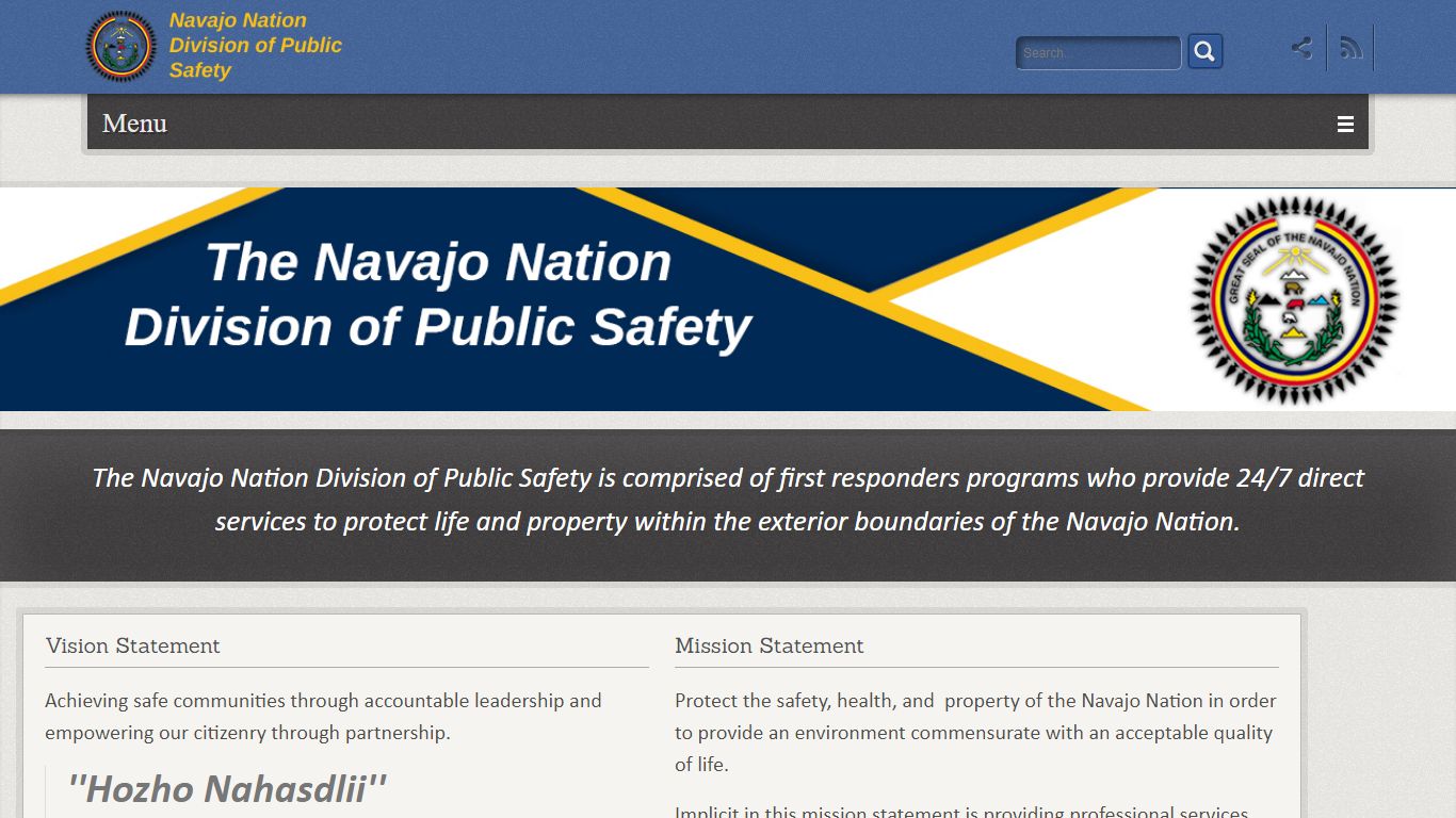 Navajo Nation - Text/HTML